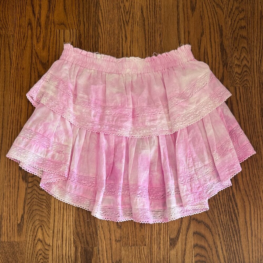 LoveShackFancy Ruffle Mini Heritage Skirt